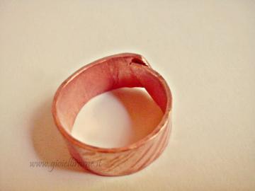 Anello fatto a mano Idra