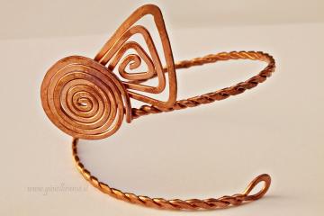 Bracciale "Brezza di mare", particolare