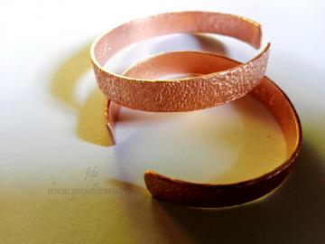 Coppia di bracciali personalizzati con incisione interna
