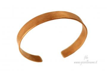 Bracciale artigianale unisex in rame Assiro