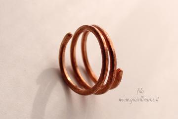 Anello unisex in rame Dubhe